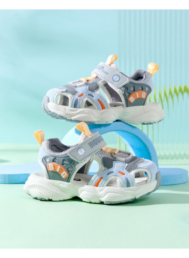Bumblebee Boys' Baby Walking Shoes, Infant Sandals, Toddler Functional Shoes, Summer Breathable Beach Closed-toe Sandals, Fashionable Kids' Footwear - Image 1