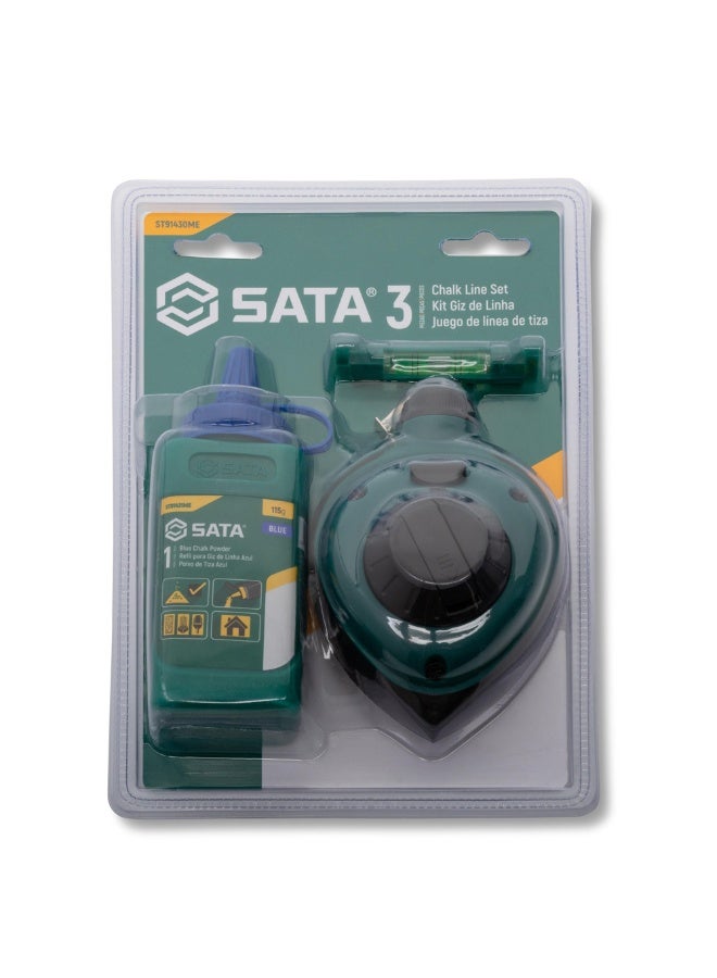 Sata SATA ST91430ME 3-Piece Chalk Line Set  - Image 5