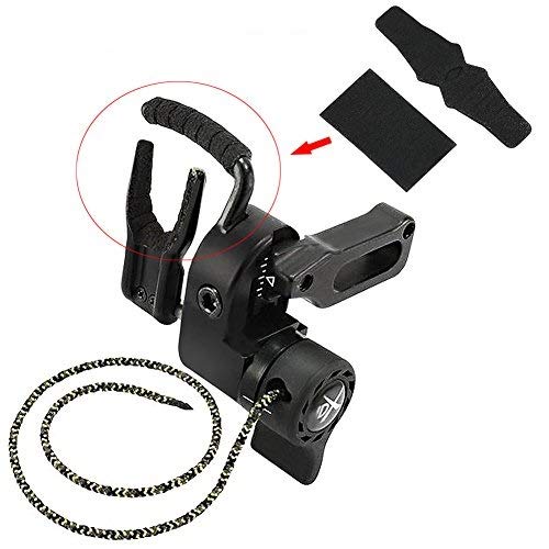 Vbestlife Arrow Rest Anti Slip Sticker Set, Drop Away Arrow Rest Qad Rest Felt Compound Bow Hunting Accessory for Qad Hdx Drop Away Arrow Rest 2 Set Qad Felt 3 Drop Away Rest Felt - Image 1