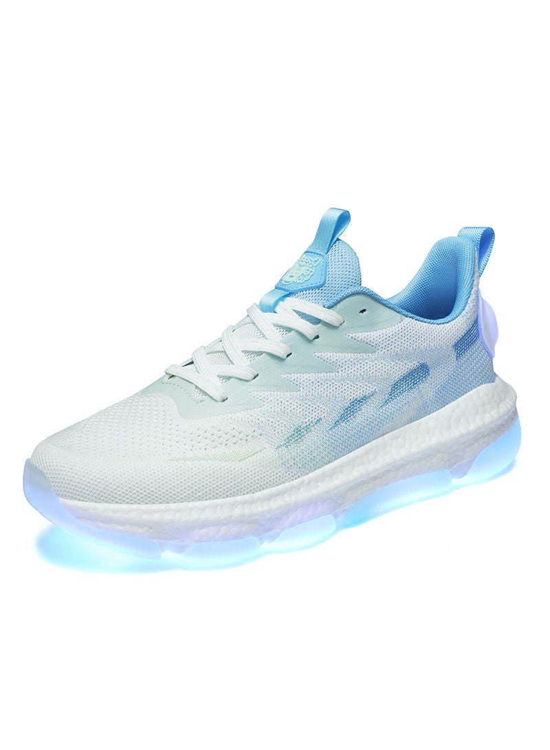 Sharpdo USB rechargeable luminous shoes Student sports shoes Running shoes Men's sports shoes - Image 2