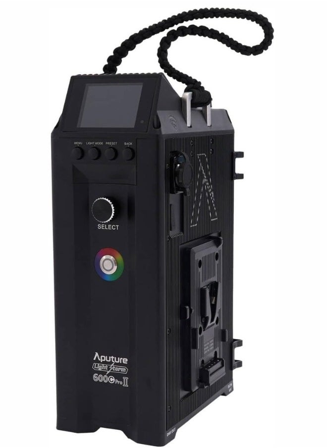 Aputure Aputure LS 600c Pro II RGB LED Monolight – 600W Full-Color Studio Light with 46 Preset Effects, V-Mount Battery Support, Weather-Resistant Build, and Bowens Mount  - Image 3