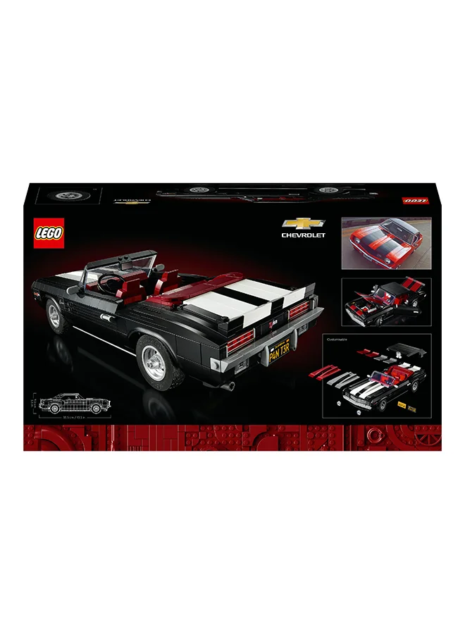 LEGO Icons Chevrolet Camaro Z28 10304 Building Kit for Adults; Build a Vintage Muscle Car Replica Model; a Project for Adult Builders and a Gift Idea for Classic Car Lovers (1,458 Pieces)