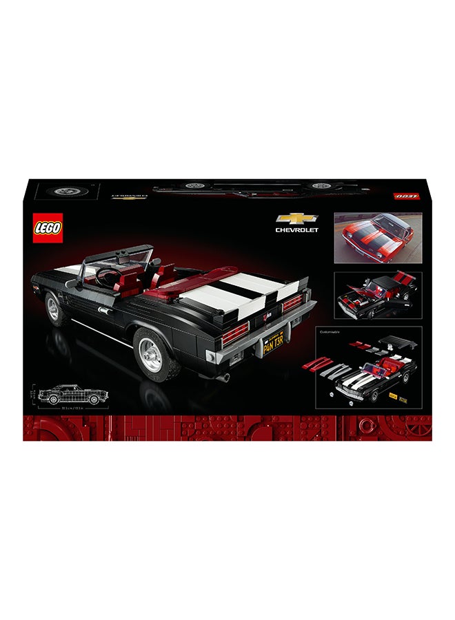 Icons Chevrolet Camaro Z28 10304 Building Kit for Adults; Build a Vintage Muscle Car Replica Model; a Project for Adult Builders and a Gift Idea for Classic Car Lovers (1,458 Pieces)