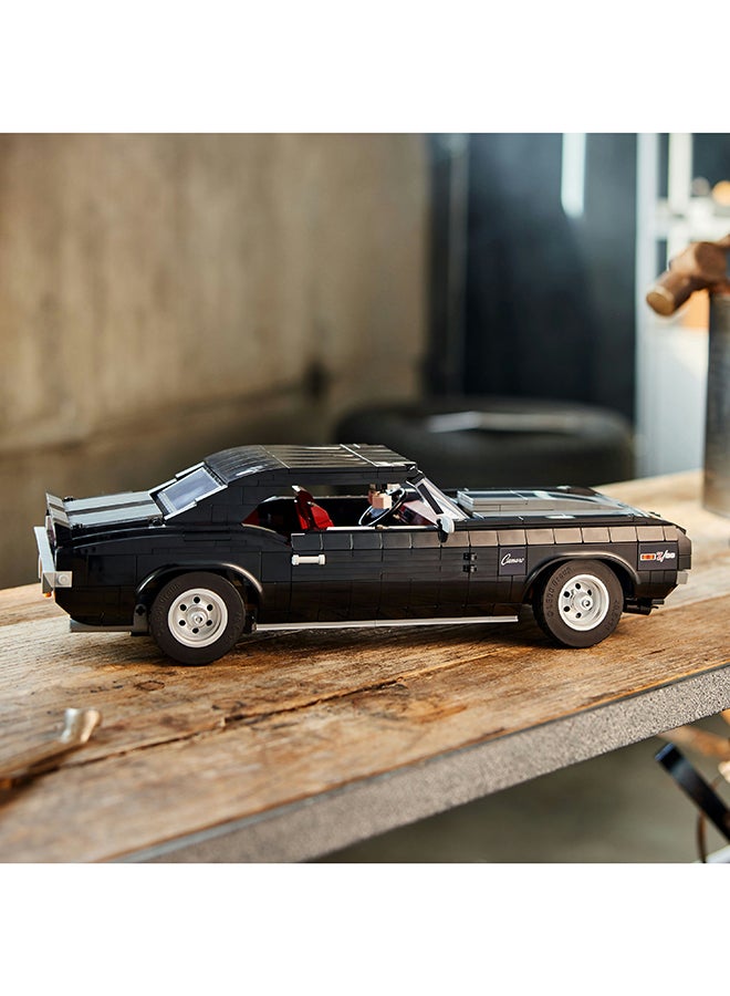Icons Chevrolet Camaro Z28 10304 Building Kit for Adults; Build a Vintage Muscle Car Replica Model; a Project for Adult Builders and a Gift Idea for Classic Car Lovers (1,458 Pieces)