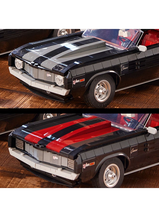 Icons Chevrolet Camaro Z28 10304 Building Kit for Adults; Build a Vintage Muscle Car Replica Model; a Project for Adult Builders and a Gift Idea for Classic Car Lovers (1,458 Pieces)