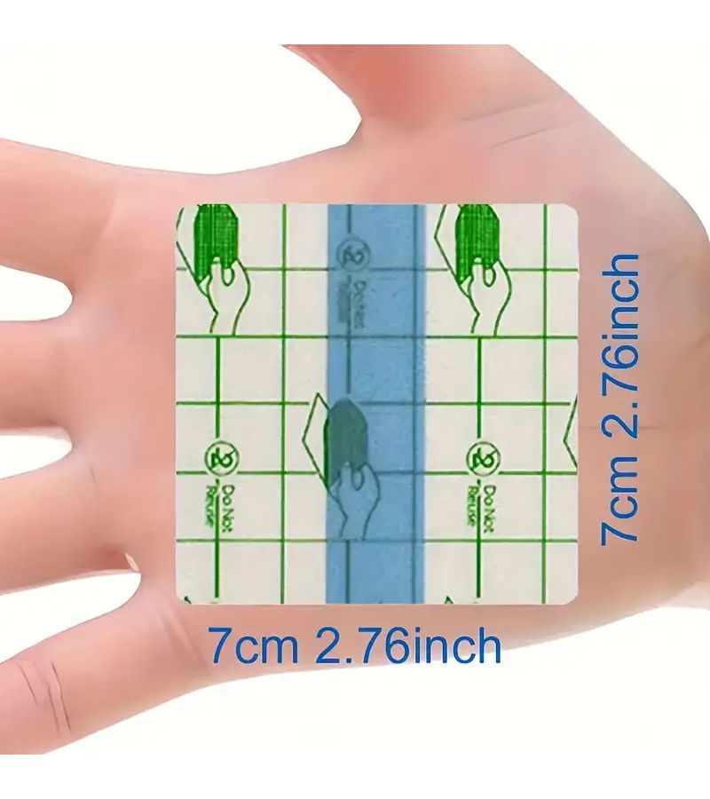 60 Sheets PU Transparent Bandages 4 Sizes Waterproof Stretch Adhesive Clear Film Dressing - Image 5