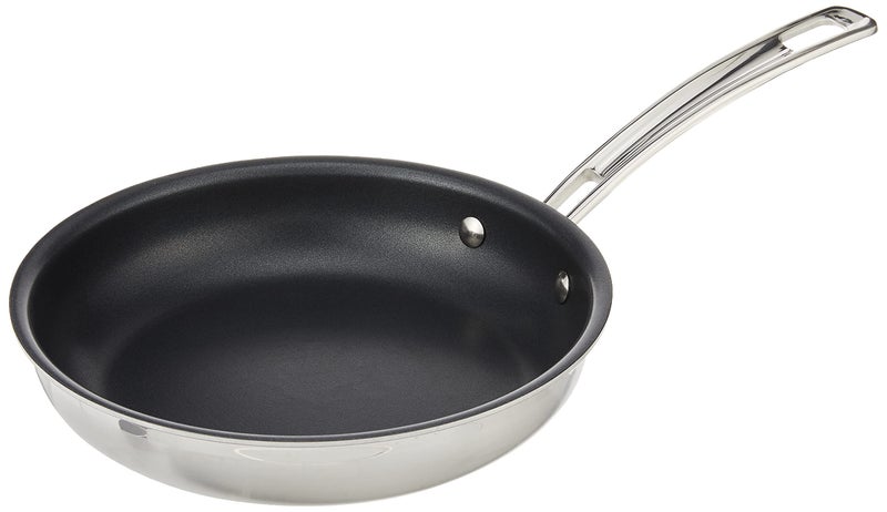 Cuisinart MultiClad Pro 8 Open Skillet 8Inch Non Stick Stainless Steel MCPS22C20NSN - Image 2