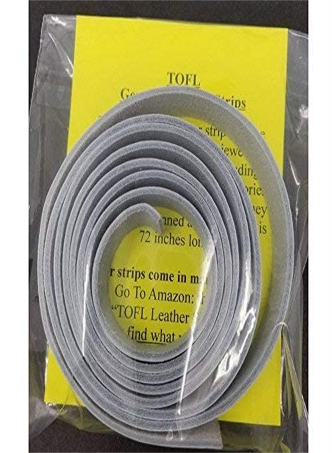 Excefore EXCEFORE, White Leather Strap Strip, SYOSI, 2cm Wide 2m Long Leather Belt Strips Wrap Single Sided Cord for DIY Crafts Wrapping Making Bag Handles - Image 4