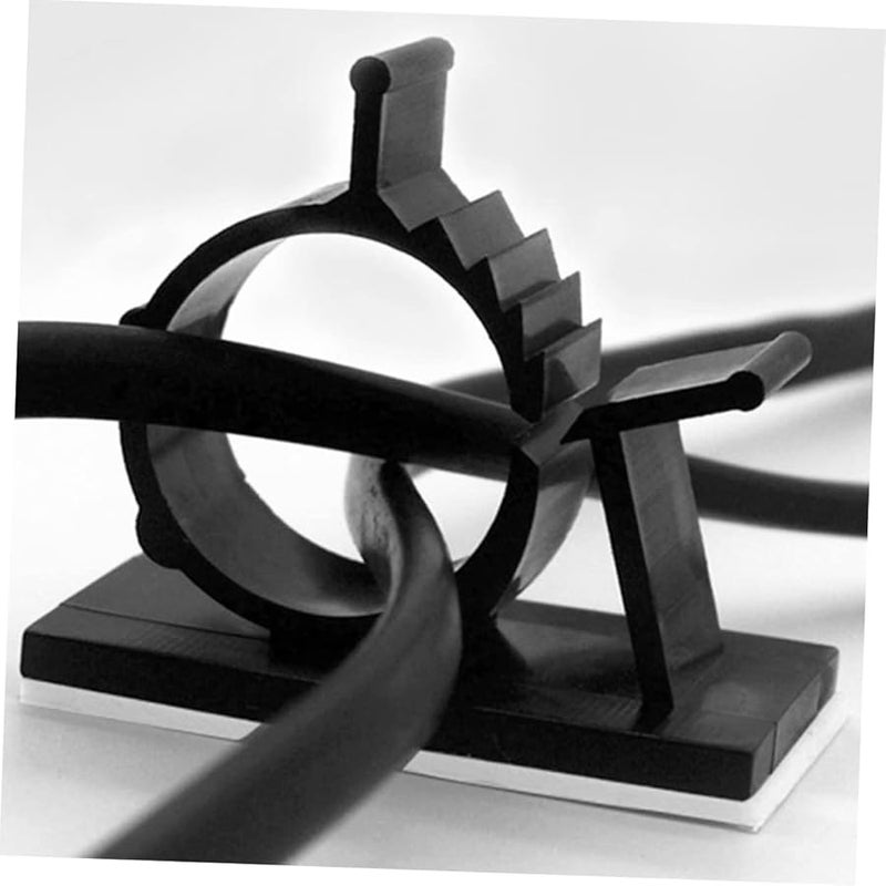 Jojofuny 20 Pack Adjustable Wire Clips Cord Holder Clamp For Home Office Fixing - Image 4