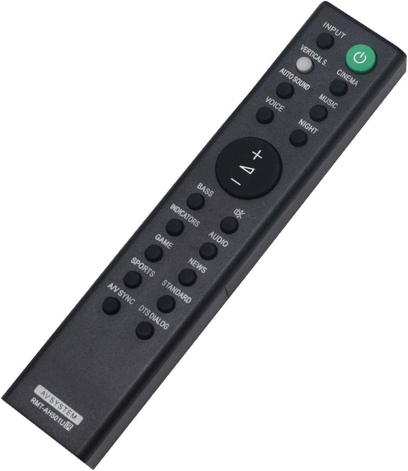 LOMCA Replacement Remote Control RMT-AH501U for Sony HTX8500 HT-X8500 Soundbar - Image 1