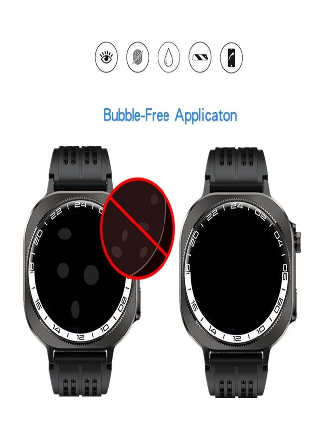 MIHENCE Screen Protector Compatible for Soudorv 1.43" Smartwatch, HD TPU Protective Film for Y10 1.43'' Smartwatch (6PCS) - Image 4