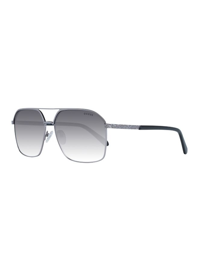 GUESS GF5081 10B Sunglasses 100% UV Protected Grey Round For Men - Image 1