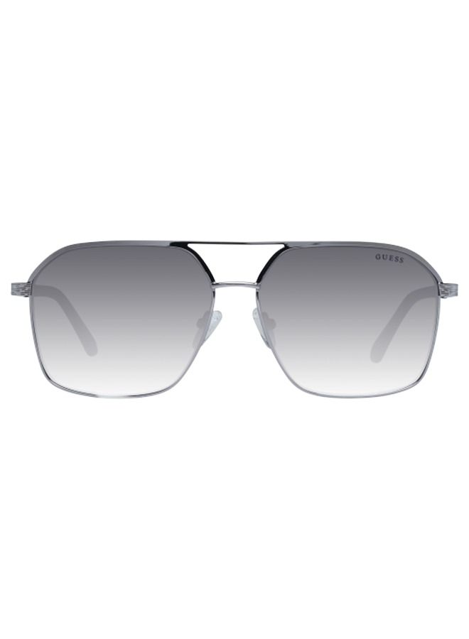 GUESS GF5081 10B Sunglasses 100% UV Protected Grey Round For Men - Image 2