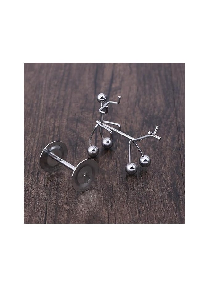 Generic - "Enjoy an experience of balance and calm with the Newton's Cradle - elegant design, smooth movement, and a clever decorative touch that adds a sophisticated scientific touch to your office or home. " - Image 1