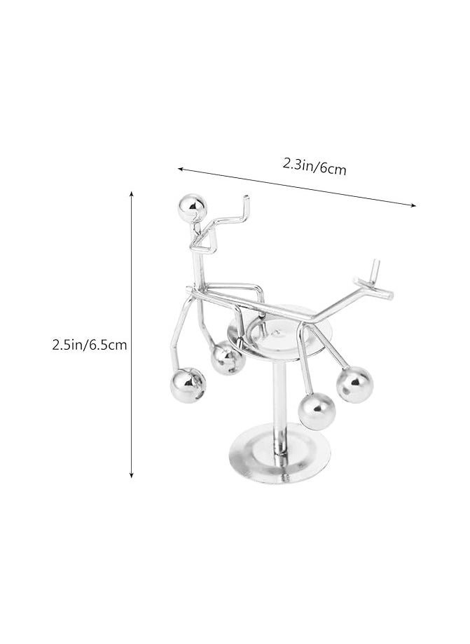 Generic - "Enjoy an experience of balance and calm with the Newton's Cradle - elegant design, smooth movement, and a clever decorative touch that adds a sophisticated scientific touch to your office or home. " - Image 1