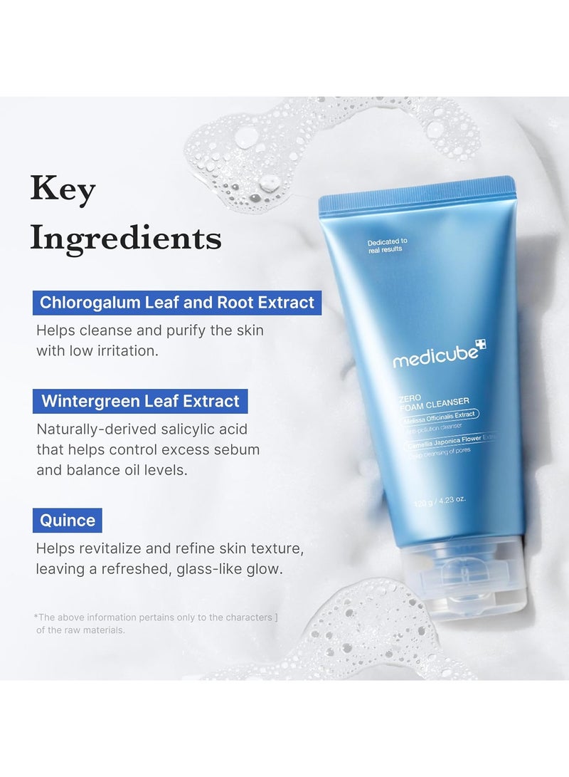 ميديكيوب منظف رغوة صفر للبشرة الحساسة - التحكم في السبن، توازن الرطوبة، وتقليل المسام - Image 4