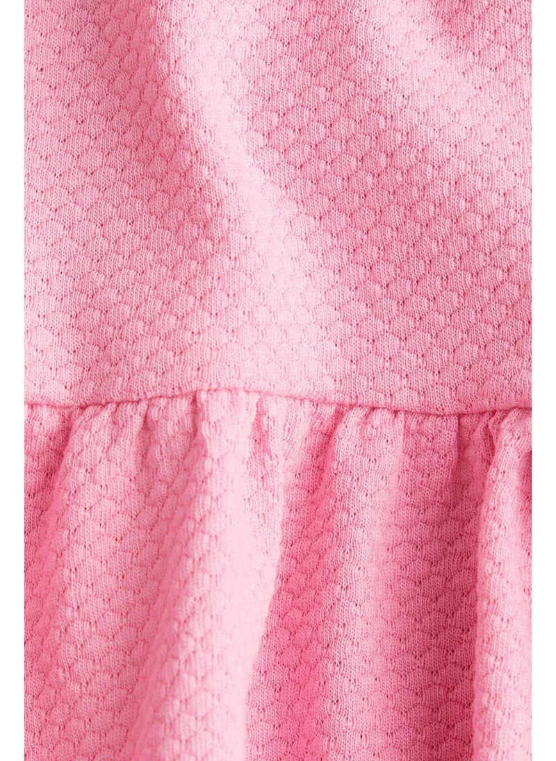 H&M Flutter-sleeved cotton dress
