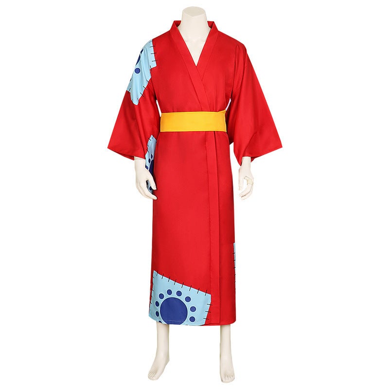 One Piece Wano Cosplay - Luffy Zoro Law Kimono Luffy Kimono