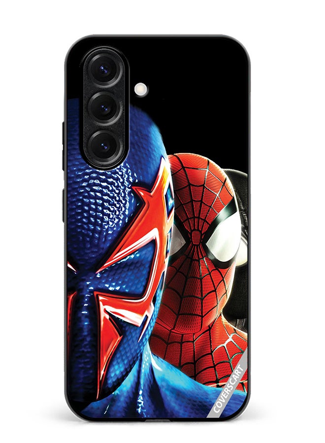 Protective Case Cover For Samsung Galaxy S25 Plus Spiderman Design Multicolour