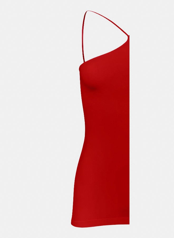 Silvy Lycra Donna Solid Tank Top For Women - Image 2