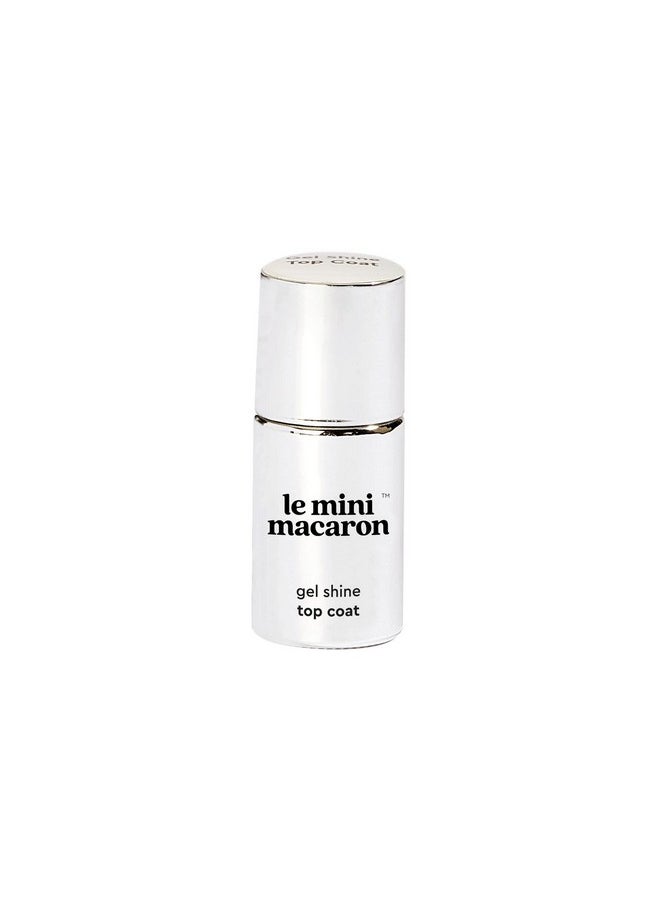 le mini macaron - Gel Shine Top Coat Chipfree, Vegan, Nontoxic & 9Free Formula Smooth, Transparent & Longer Shine Nails. - Image 1
