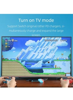 Hagibis Switch Dock TV Dock for Nintendo Switch Portable Docking Station USB C to 4K HDMI-compatible USB 3.0 Hub for Macbook Pro  - Image 5