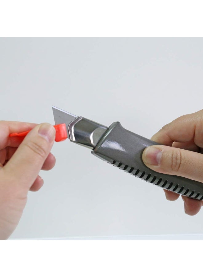 NT Cutter HeavyDuty Aluminum DieCast Grip AutoLock Utility Knife L500GRP - Image 4