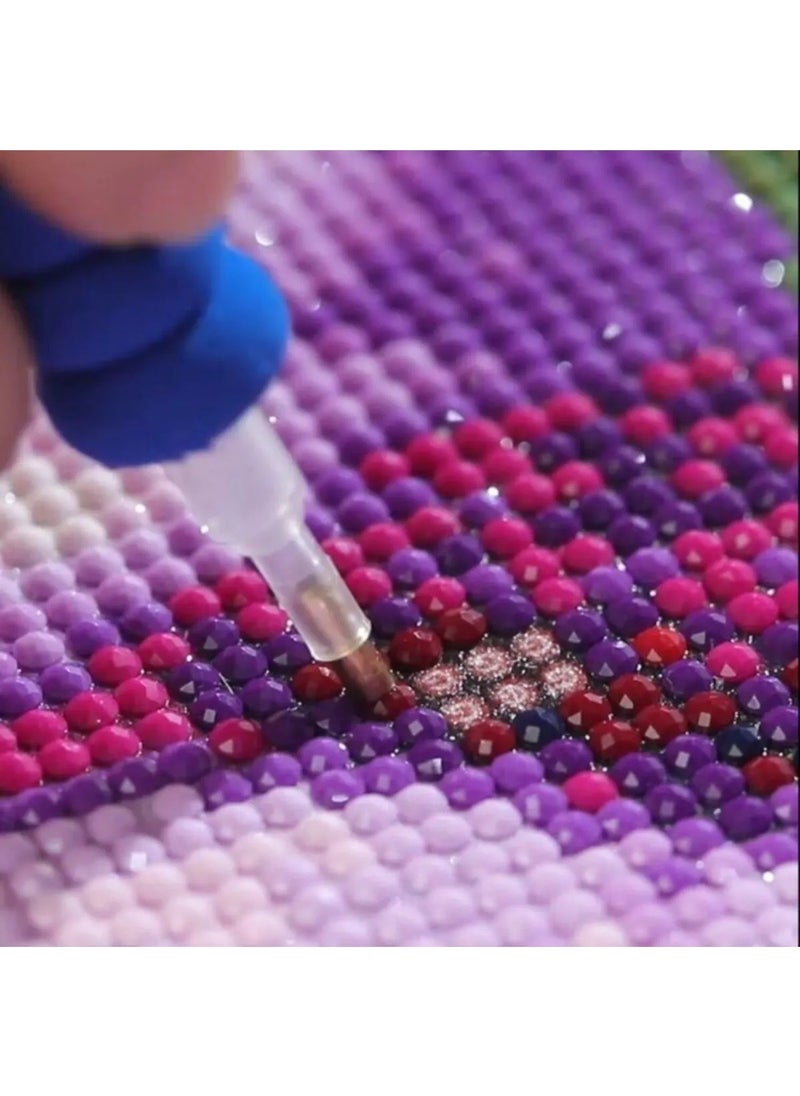 Ozan Tuhafiye - Hı Stone 5d Diamond Bead Stone Processing Mosaic Tapestry Kit 30 x 30 cm MS25088 - Image 1