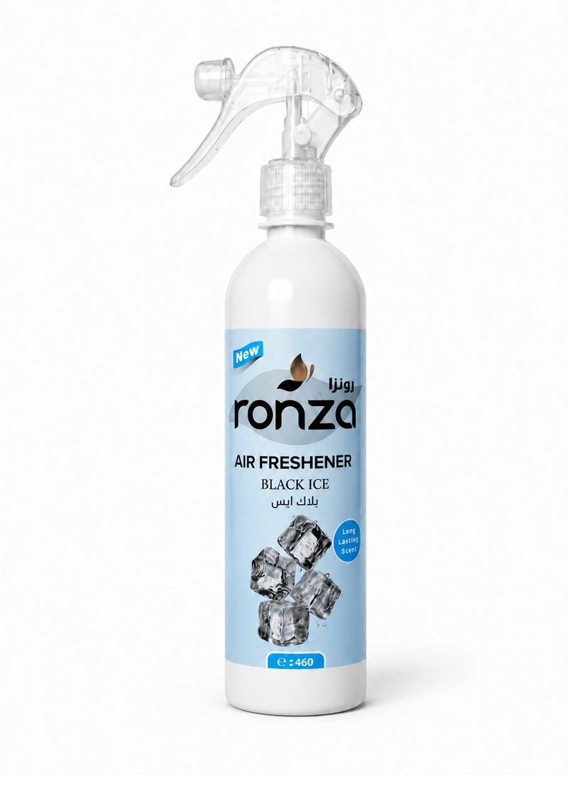 Ronza Air Freshener Black Ice 460 ml - Image 1