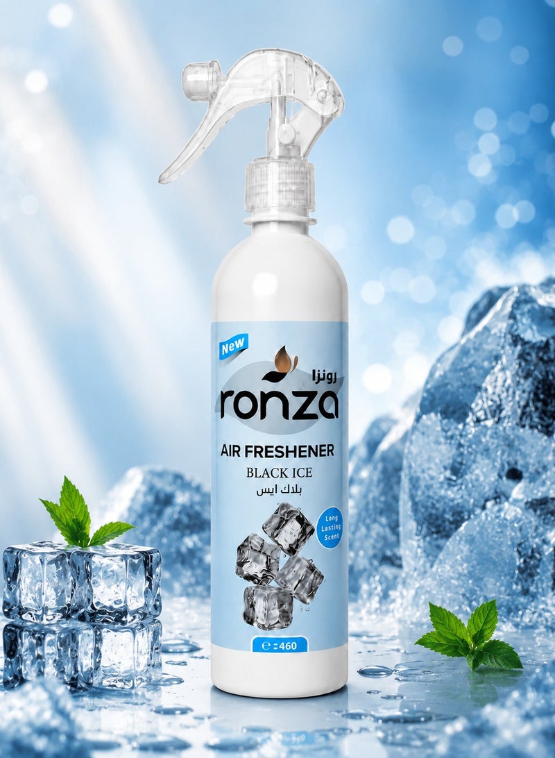 Ronza Air Freshener Black Ice 460 ml - Image 2