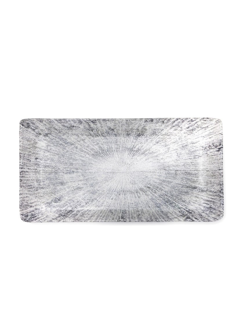 EDESSA طبق تقديم مستطيل سيراميك إديسا أستين (متعدد الألوان، 12.5 × 24 سم، مجموعة من 4) - Image 3