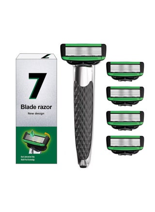 Silver/Grey/Green