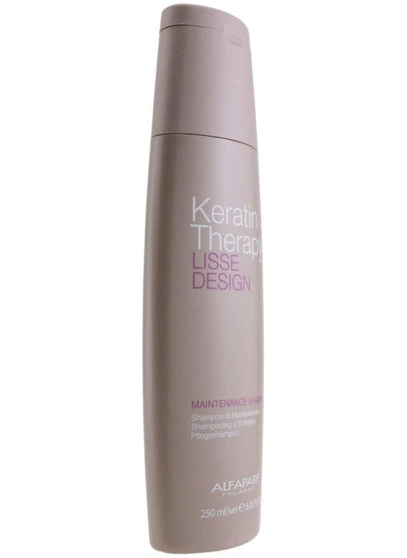 ALFAPARF MILANO Keratin Therapy Lisse Design Maintenance Shampoo 250ml  - Image 5