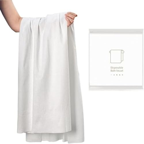 KUDIZE Disposable 70 GSM Non Woven Water Absorbent Face and Body Towel (25 X 50 INCH) (63.5 X 125 CM) for Hospital, Hotel, Travelling, Spa, Massage, Makeup Removal, Beauty, Hair & Home Care 5 Pcs - Image 4