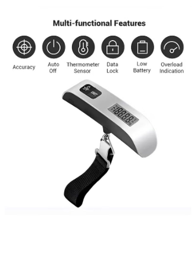 ZCM-HAPPY 50 KG Capacity Hand Weighing Scale Luggage with Temperature Sensor  - Image 3