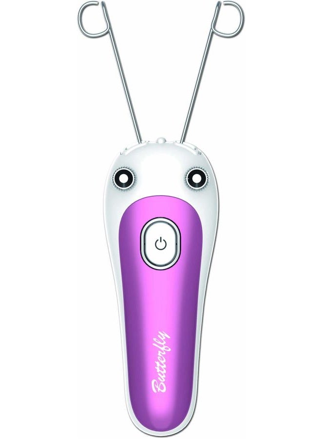 e-appeal Butterfly Hair Removal System. Thread Machine for Facial and Body Hair Removal with Rechargeable Battery  - Image 1