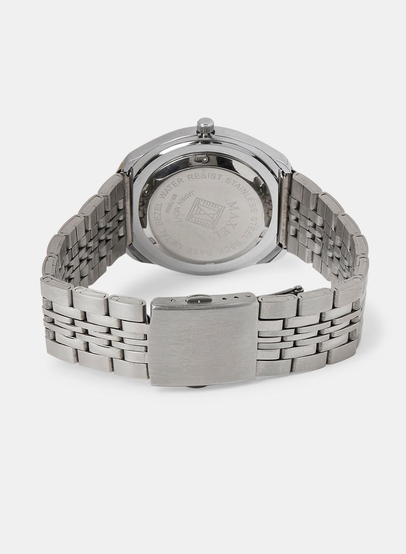 Maxel ساعة يد أنالوج مقاومة للماء للرجال ديستار MX565 - 38 مم - Image 2