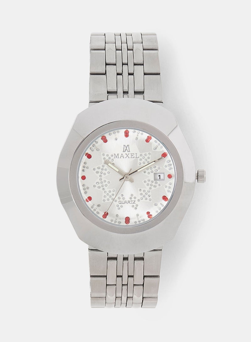 Maxel ساعة يد أنالوج مقاومة للماء للرجال ديستار MX565 - 38 مم - Image 1