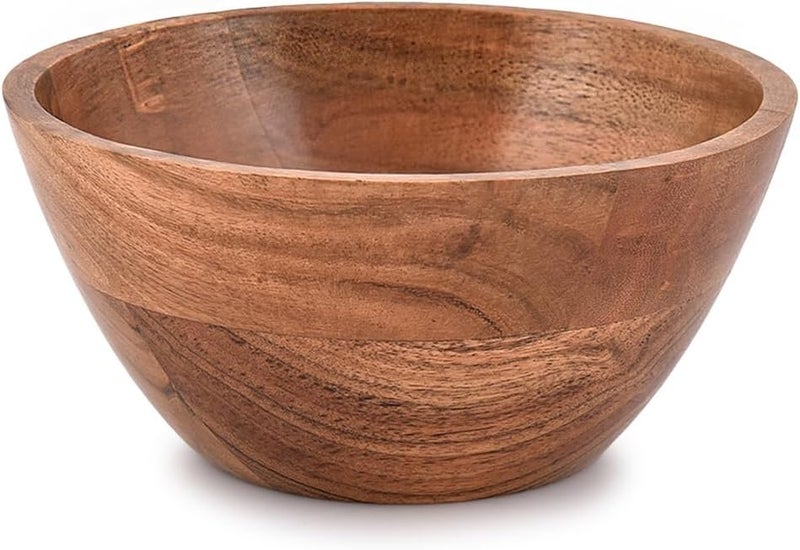 NIRMAN Bowl Set Acacia Wood for Kitchen Bowls for Entertaining Small Snack Bowls Set Kitchen Counter Candy Bowl Bowls Wooden Bowls for Dcor 6 x 6 X 275 Set of 3 - Image 4