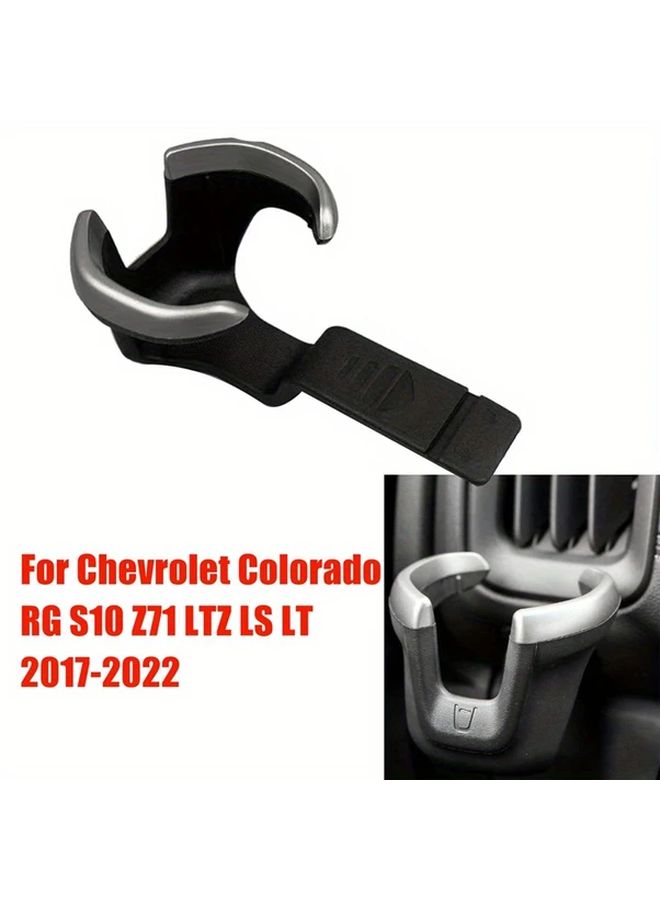 Car Cup Holder Ventilation Trim Fit Chevrolet Colorado S10 2017-2022 1pc - Image 1