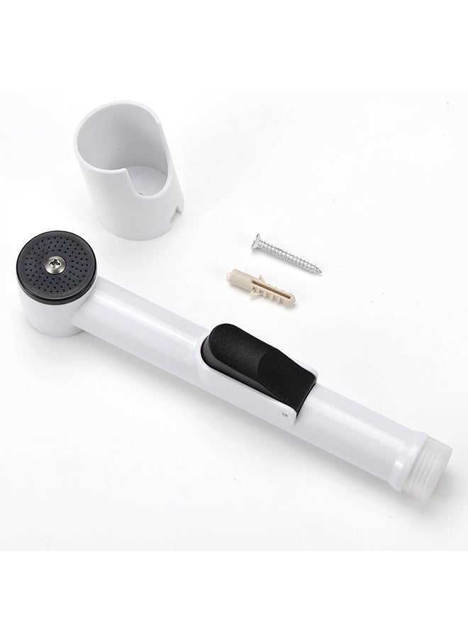 Home Pro - HomePro Bidet Sprayer Shattaf head for Toilet Sprayer Shattaf Hand held Bidet Rinse Spray Spray Head White - Only Sprayer Head 19CM - Image 1