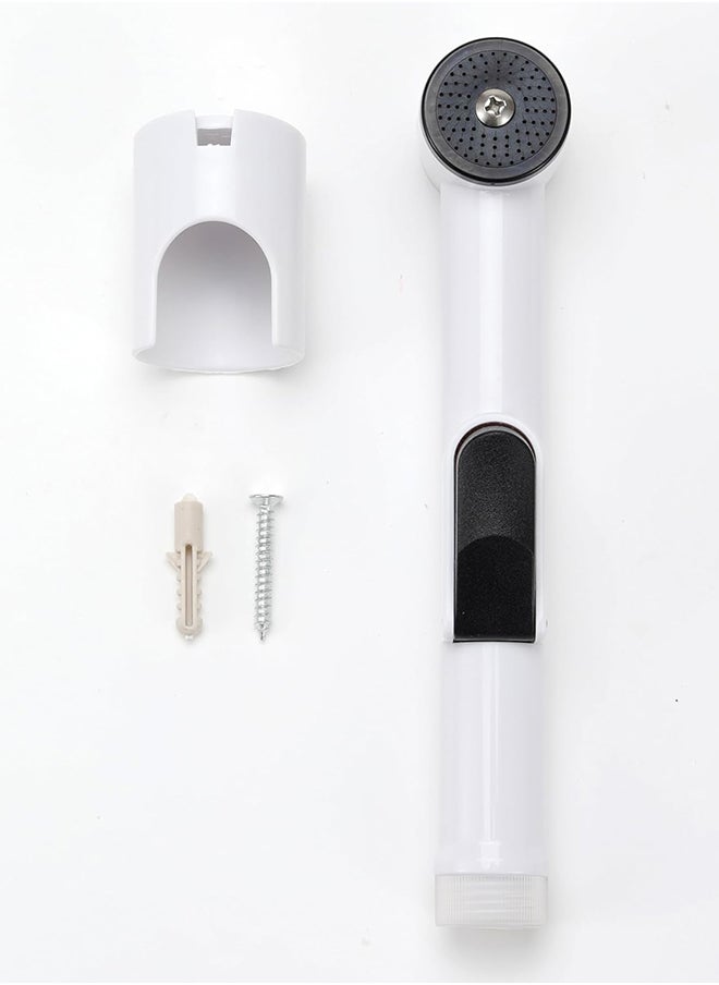 Home Pro - HomePro Bidet Sprayer Shattaf head for Toilet Sprayer Shattaf Hand held Bidet Rinse Spray Spray Head White - Only Sprayer Head 19CM - Image 1