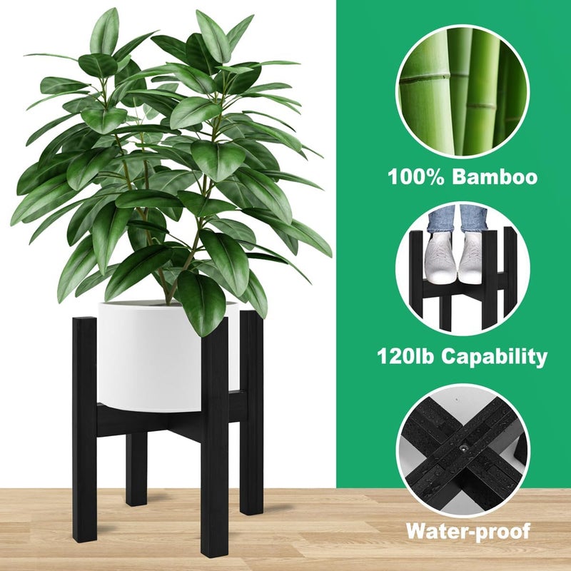 Rnined PlantsHome Fun plant stand Indoor & Outdoor Plant Shelf for Multiple Plants 3 Tiers Ladder Plant Holder Flower Pots Holder Stand for Patio Garden, Living Room, Corner Balcony,office and - Image 2