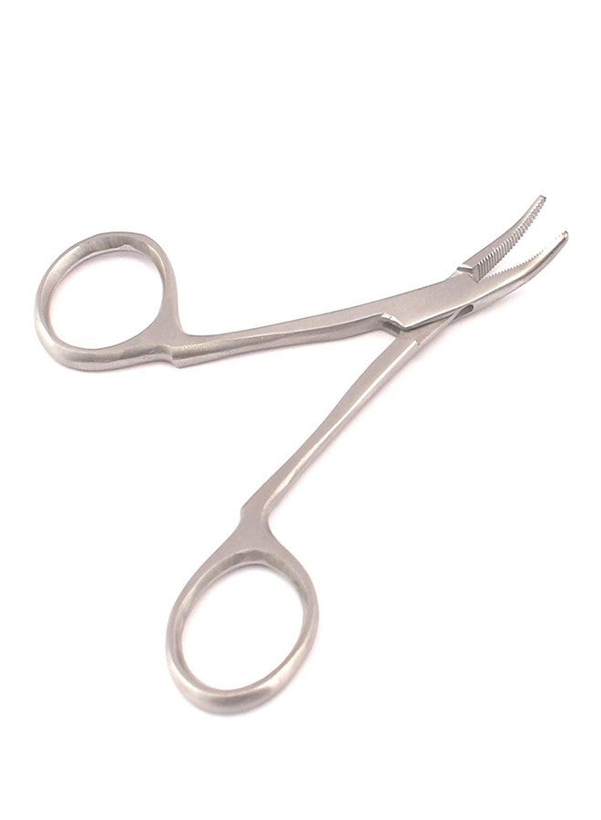 GS Online Set of 2 Mini Non-Locking Hemostat Straight & Curved for Ear Care by G.S Online Store - Image 3