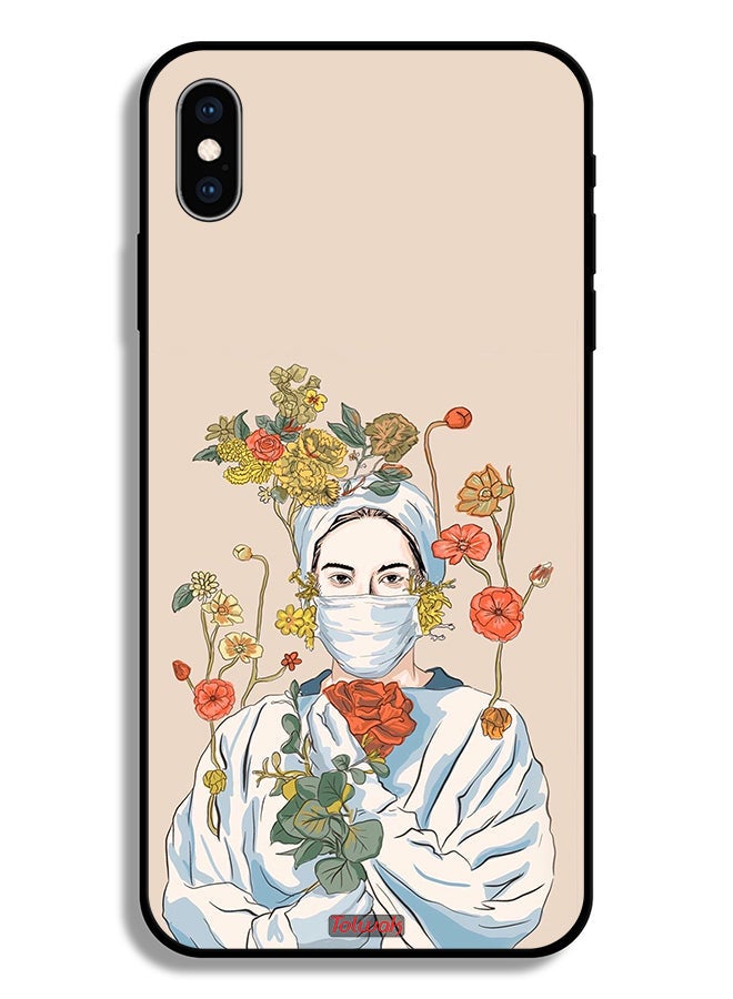 Tolwak Apple iPhone XS Protective Case Nurse Art - Image 2