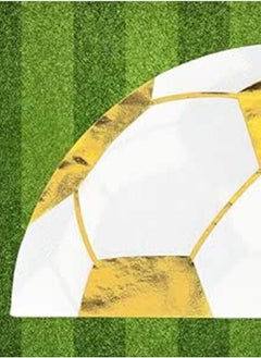 Talking Tables Football Party Foil Napkins  - Image 1