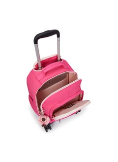 kipling New Zea Happy Pink C Large Wheeled Backpack  - Image 3