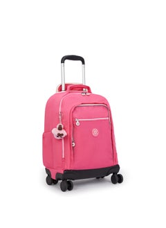 kipling New Zea Happy Pink C Large Wheeled Backpack  - Image 4