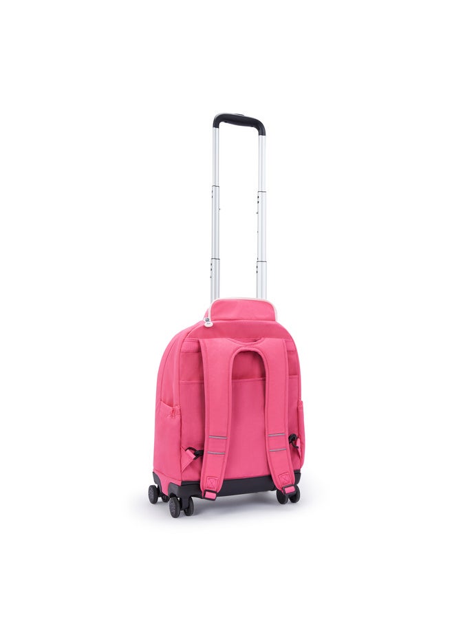 kipling New Zea Happy Pink C Large Wheeled Backpack  - Image 2