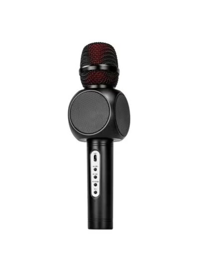 Smart Berry Magic Karaoke Microphone Black – Wireless Bluetooth Handheld Mic with Built-In Speaker, HD Clear Sound, Echo Effect, Rechargeable Battery, Portable Singing Mic for Parties, Kids & Home Entertainment - Image 2